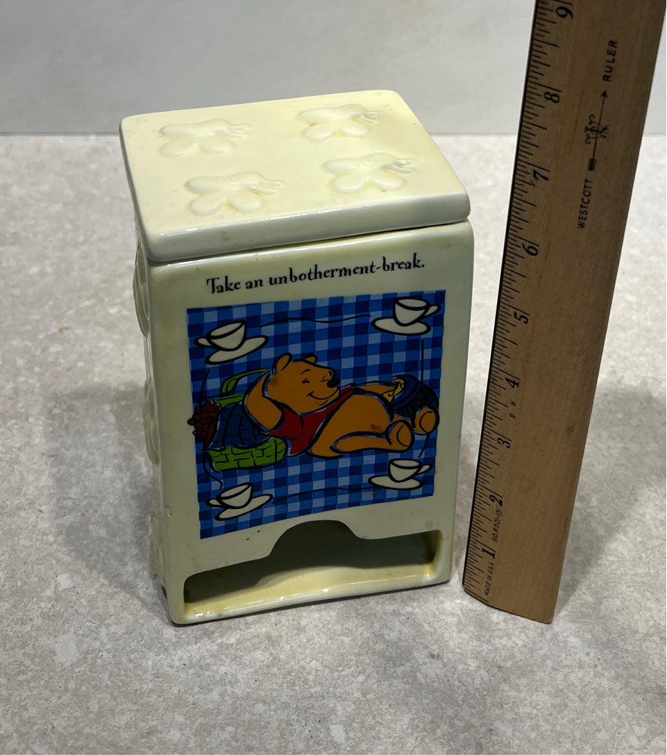 Winnie the Pooh Tea Bag Dispenser