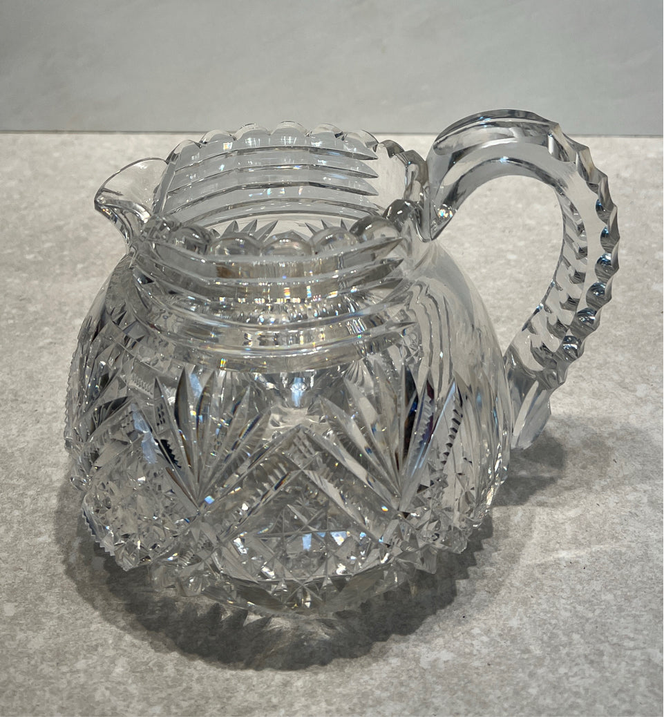 Cut Glass Pitcher