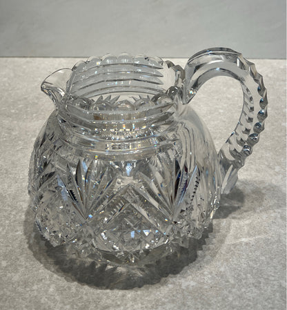 Cut Glass Pitcher