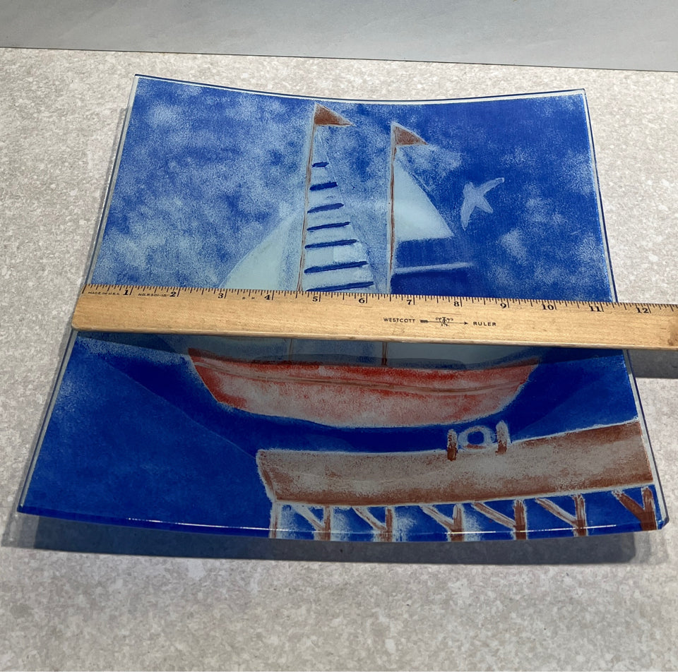 Sailboat Plate