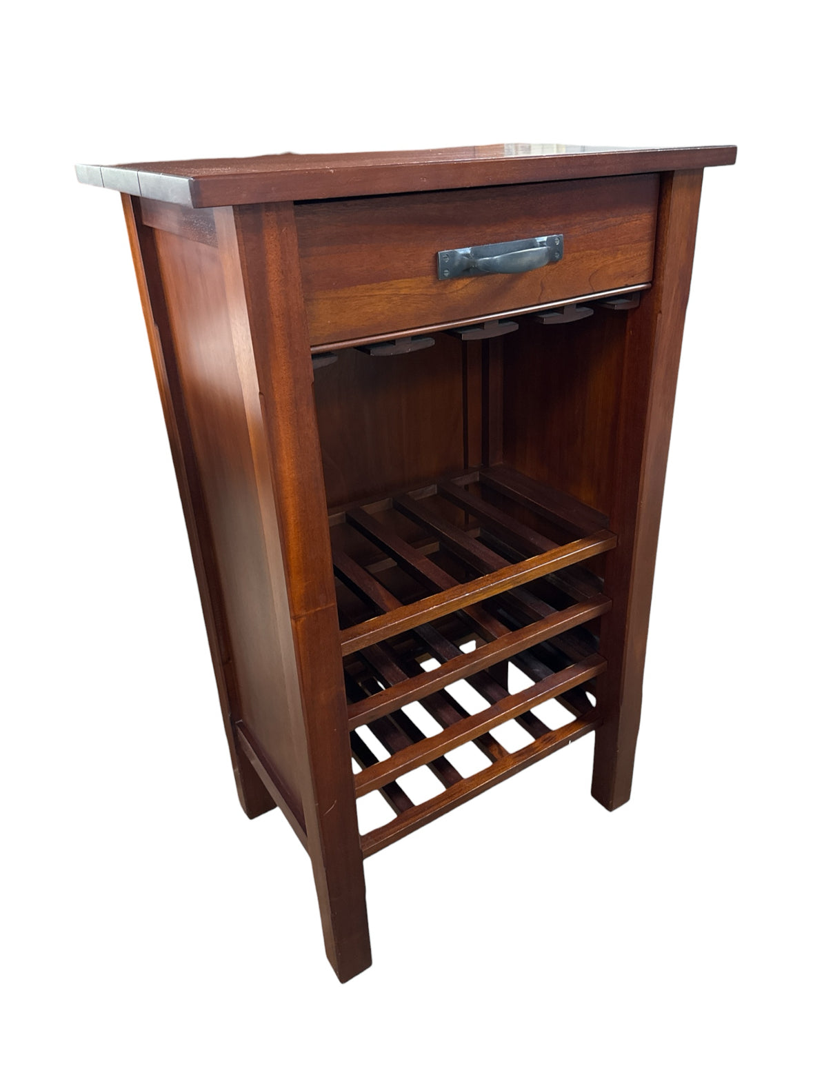 Pottery Barn Bottle Cabinet