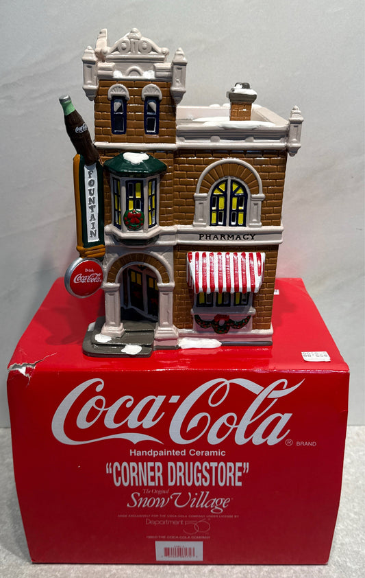 Dept. 56 Corner Drugstore