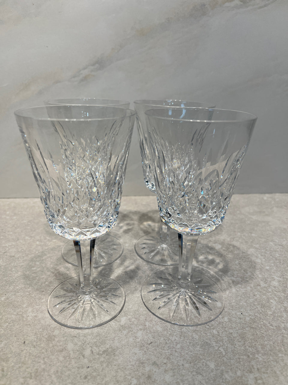 Set of 4 Waterford Glasses