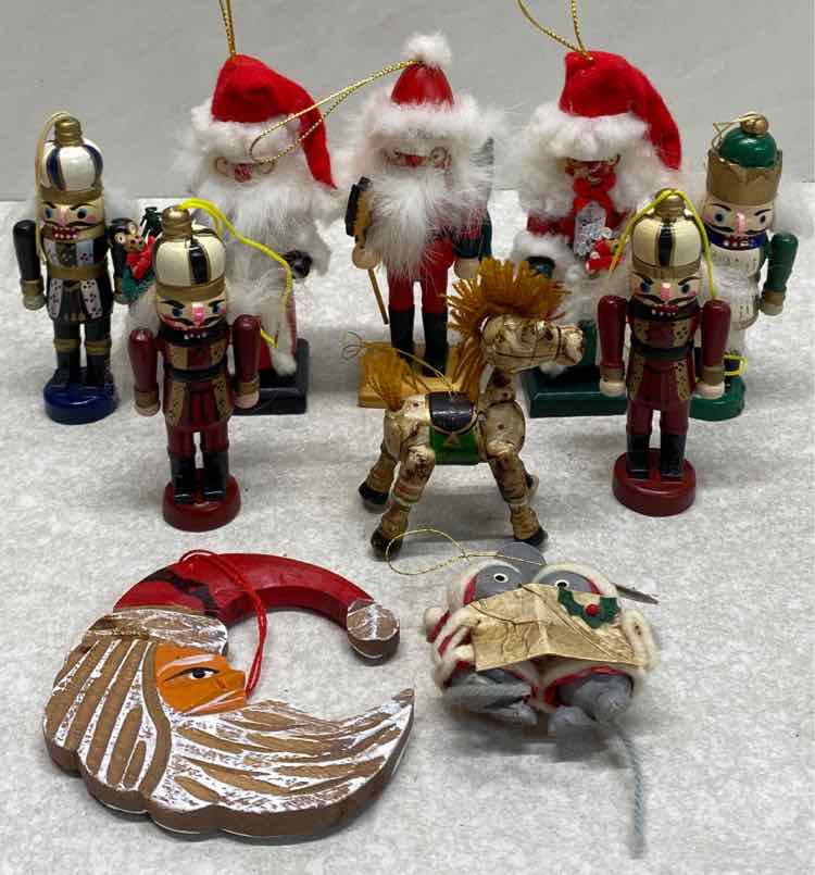 Lotof Nutcracker Ornaments