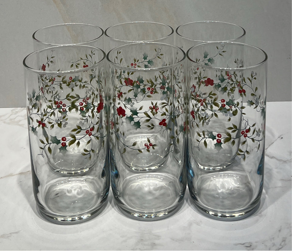 Set of 6 Pfaltzgraff Glasses