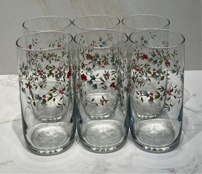 Set of 6 Pfaltzgraff Glasses