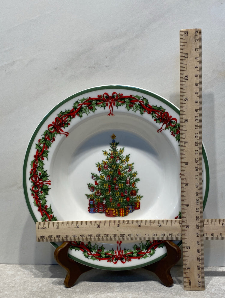 Set of 4 Christopher Radko Bowls