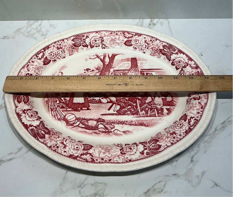 Historical America Platter