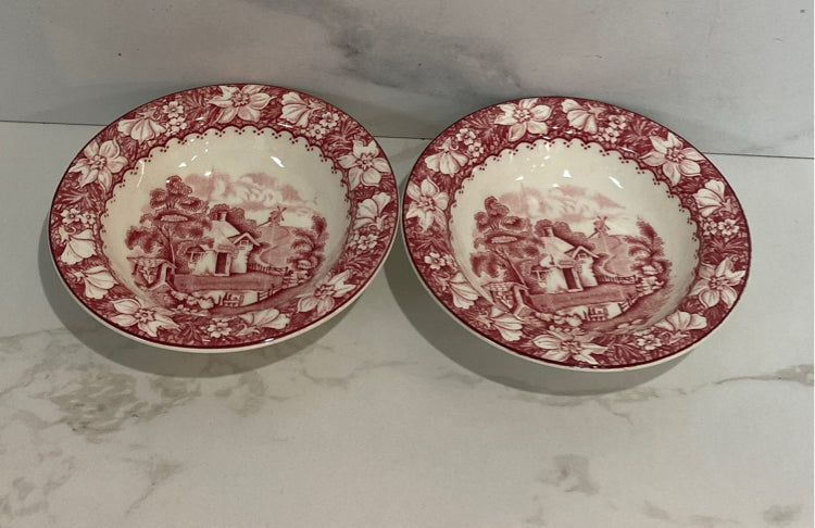 Set of 2 Englnand Bowls