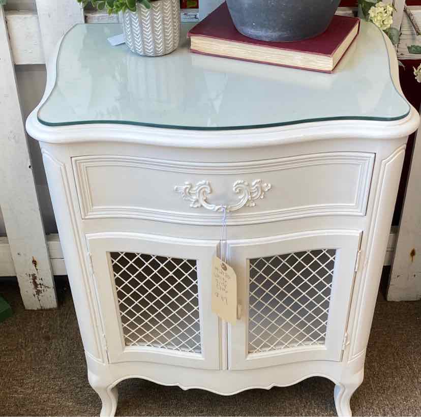 White Side Table