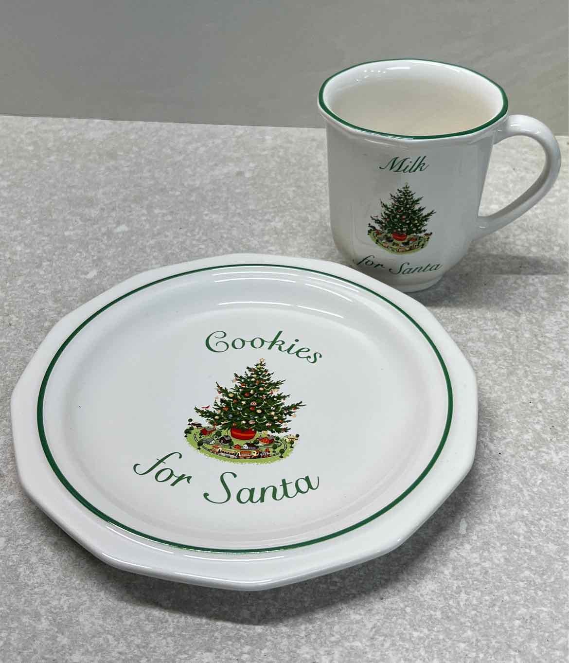 Cookies for Santa and Mug