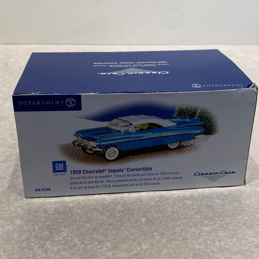 Dept. 56 1959 Chevrolet Impala Convertible