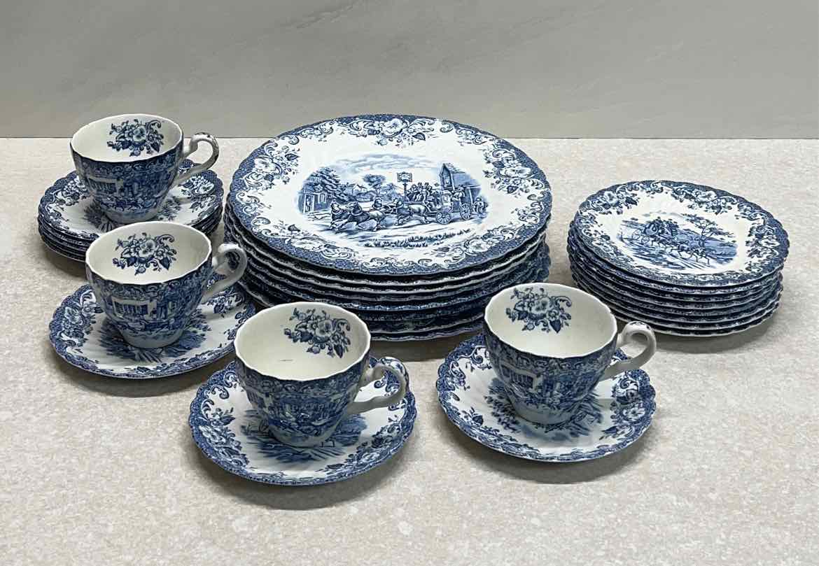 Johnson Brothers Coaching Scenes Dinnerware Set