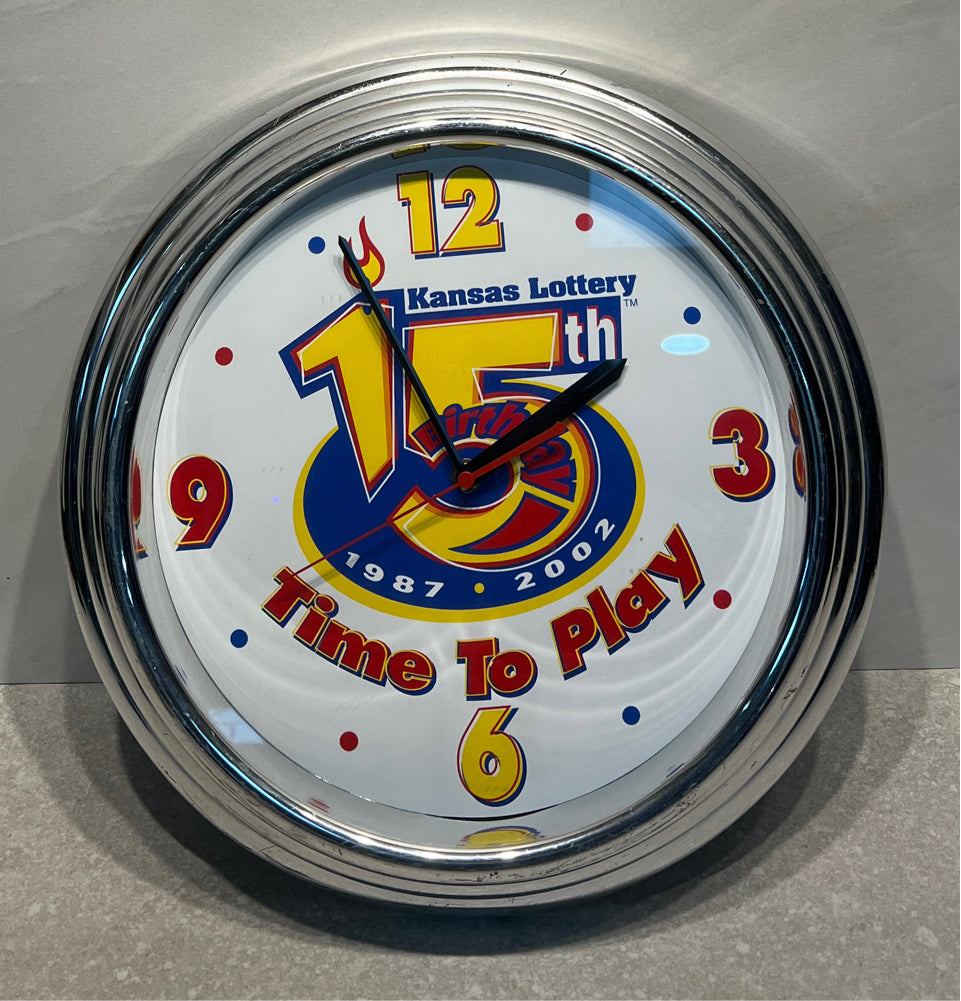 Kansas Lottery Clock