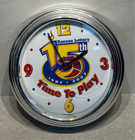 Kansas Lottery Clock