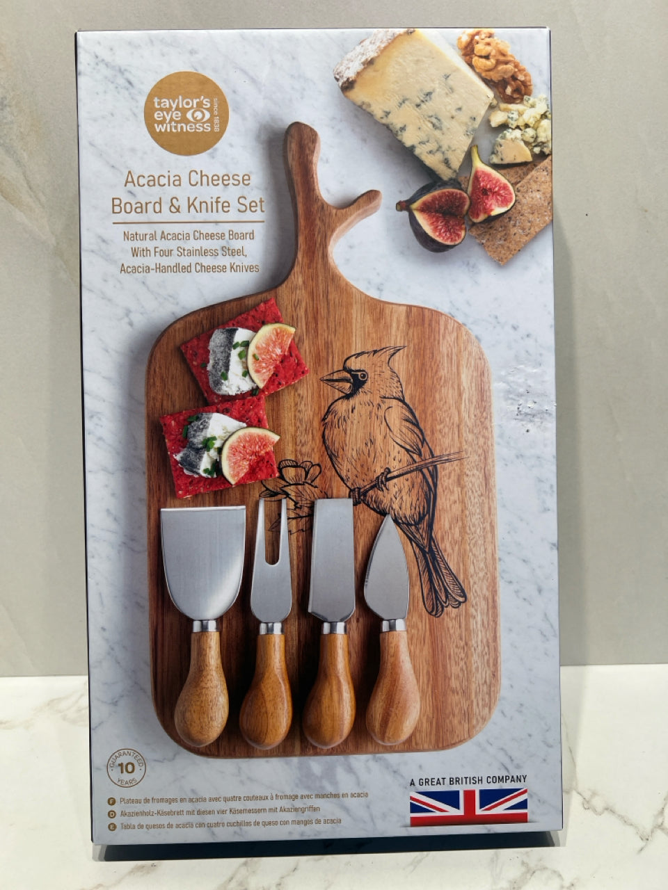 Cheese Board and Knife Set