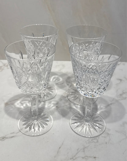 Set of 4 Waterford Glasses