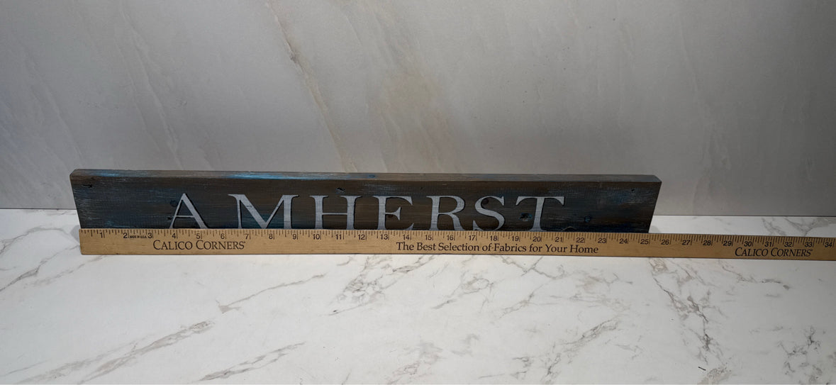 Amherst Sign