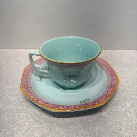 Cup And Saucer Calyx Ware