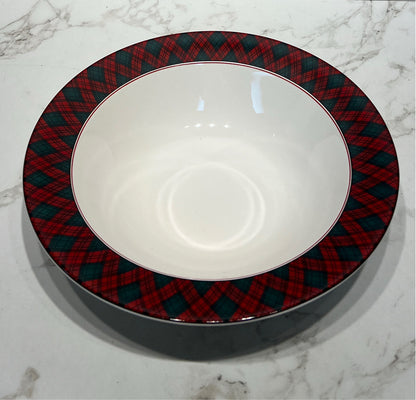 Plaid Bowl