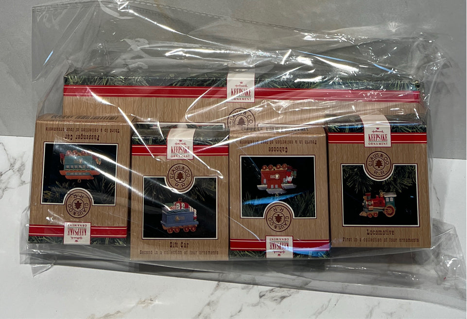 Hallmark Train Ornaments