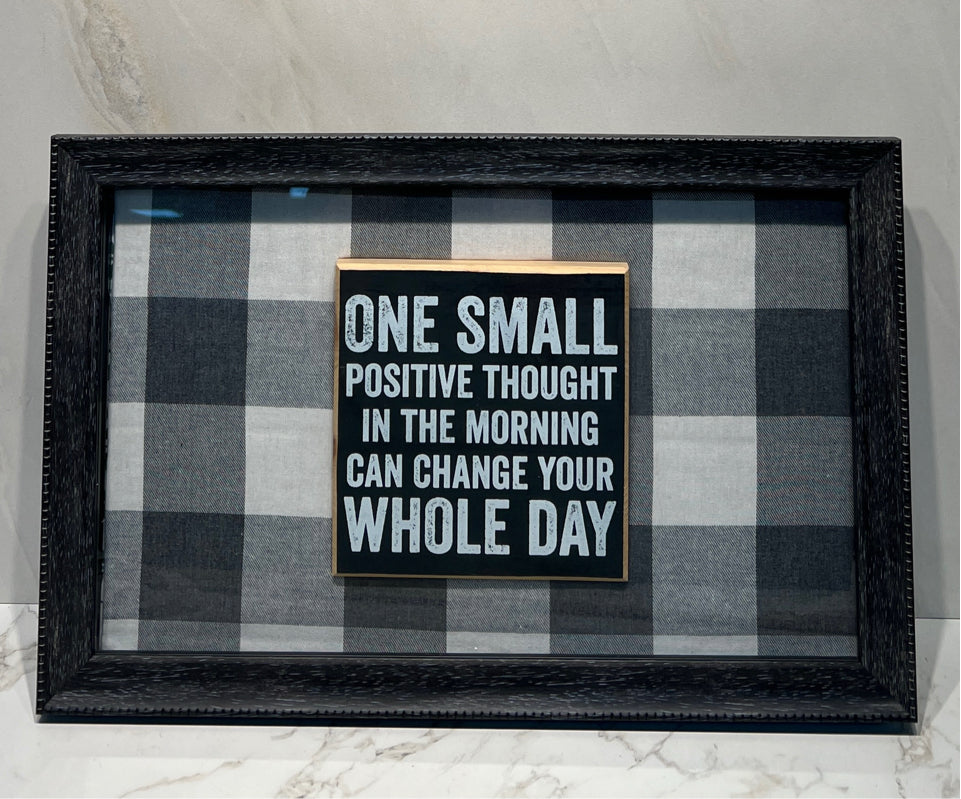Shadow Box Sign