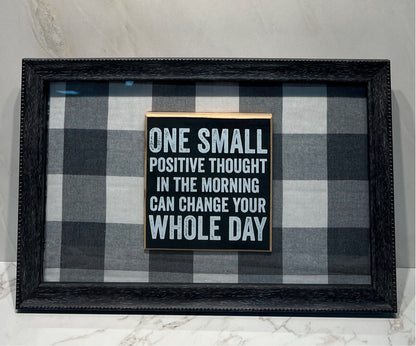 Shadow Box Sign