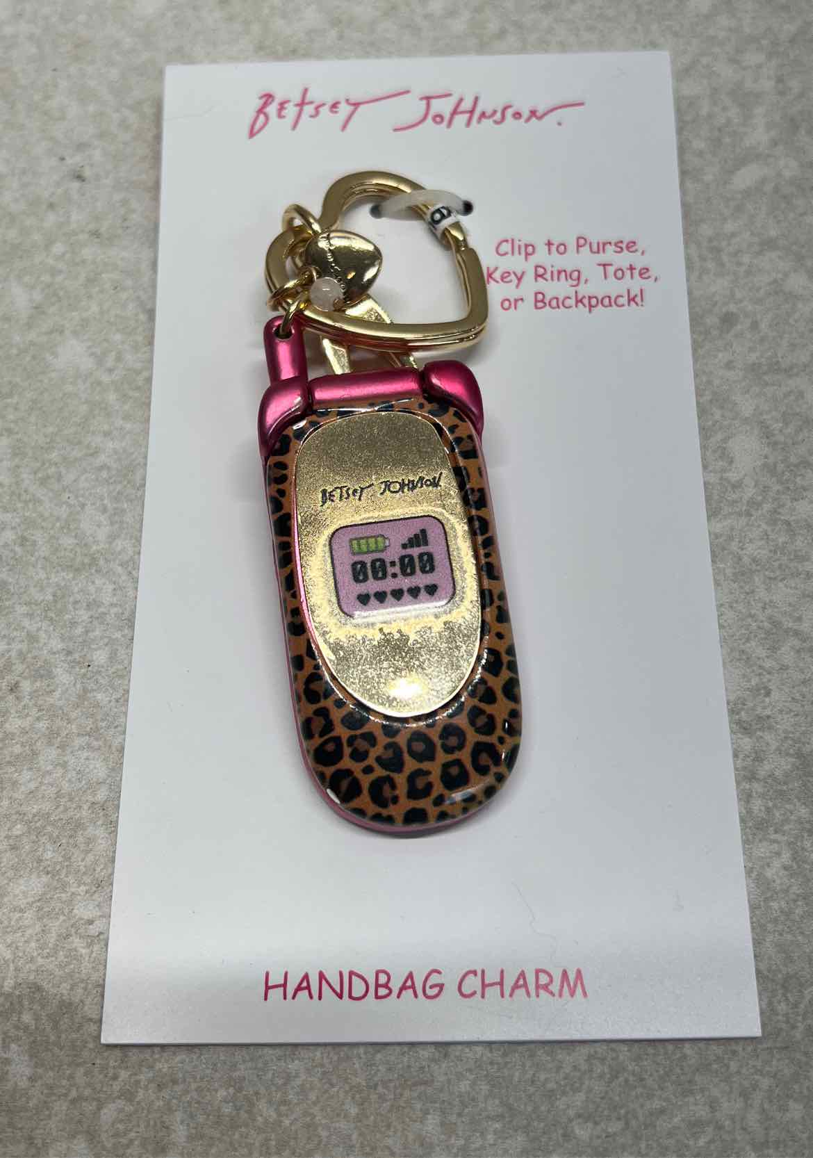 Betsey Johnson Keychain