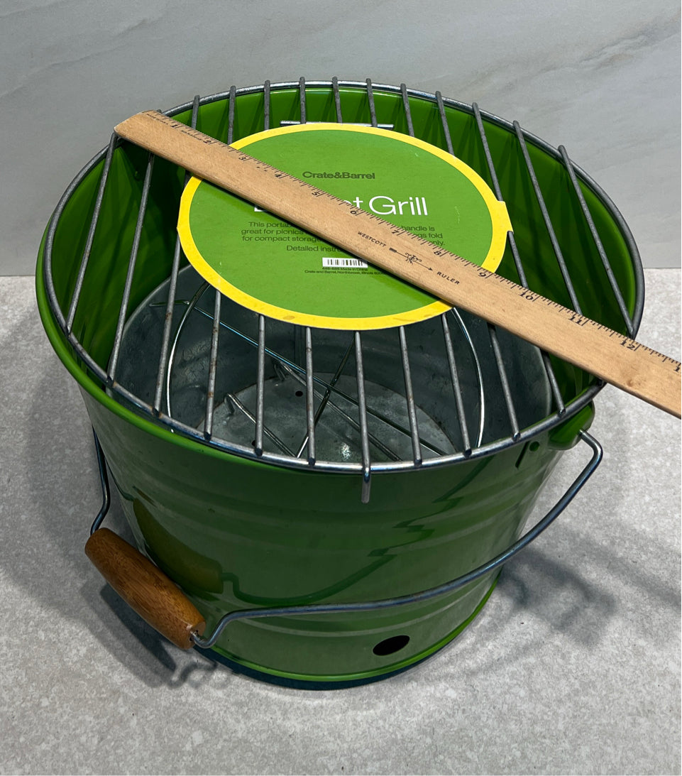 Crate and Barrel Bucket Grill