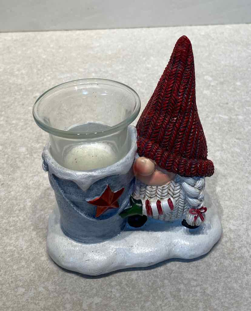 Gnome Candleholder