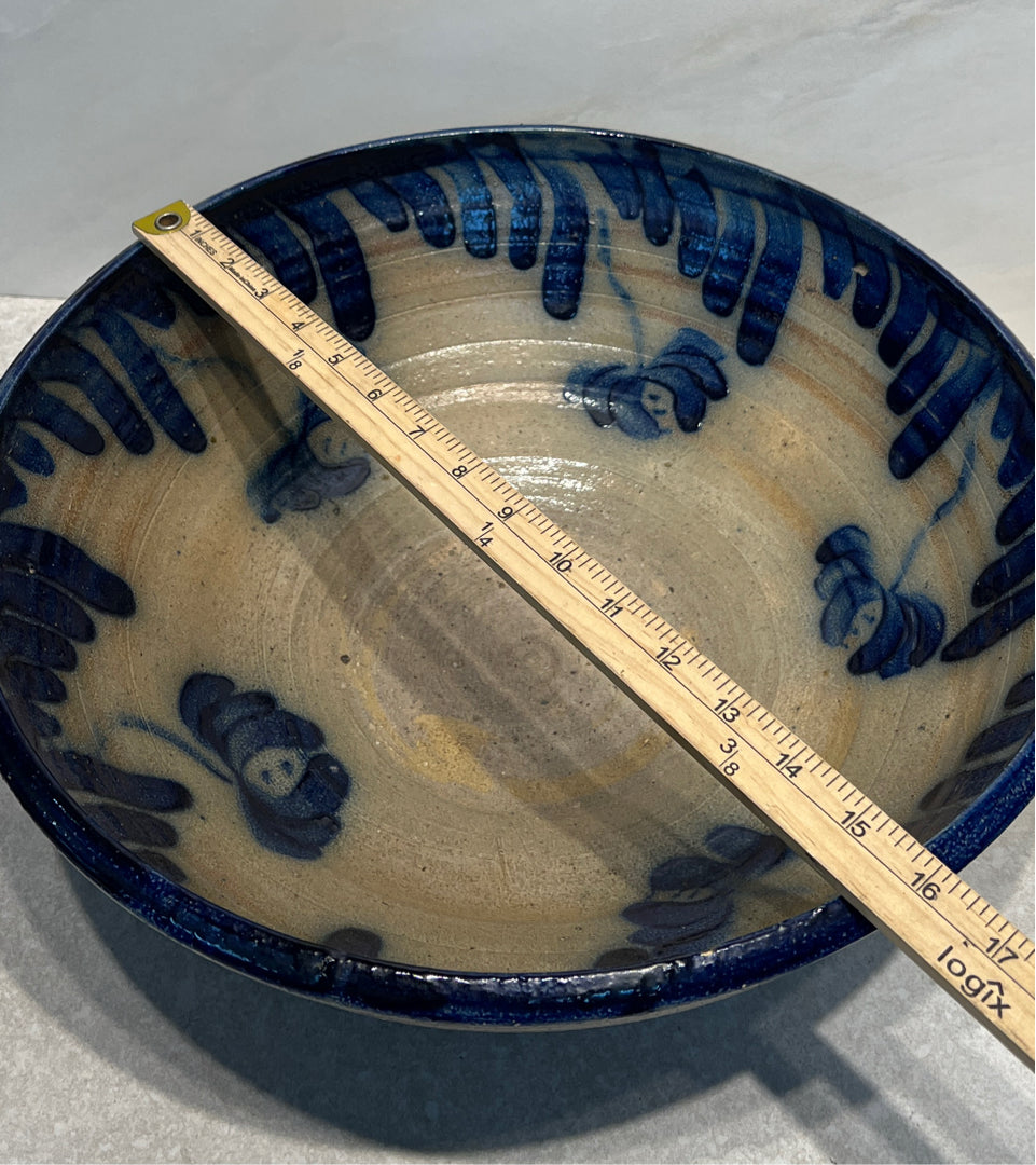 Pottery Pitcher And Bowl (As-Found)