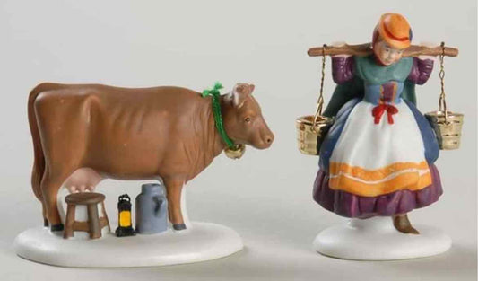 Dept. 56 Eight Maids A Milking