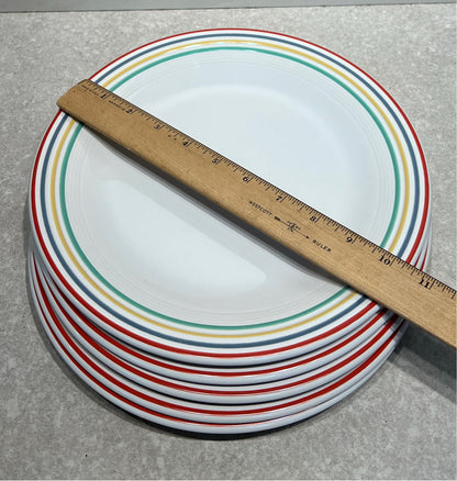 Set of 5 Fiesta Dinner Plates