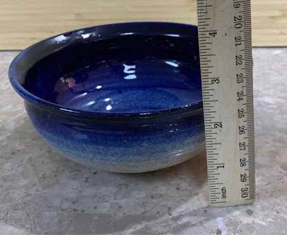 Signed Blueberries Bowl