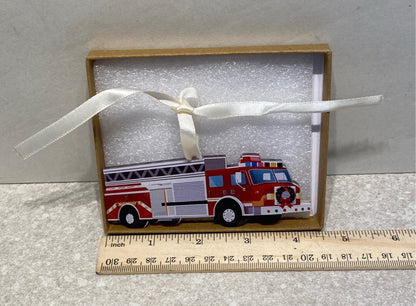 Fire Truck Ornament