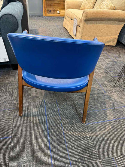 Stow Davis Mid Century Blue Chair