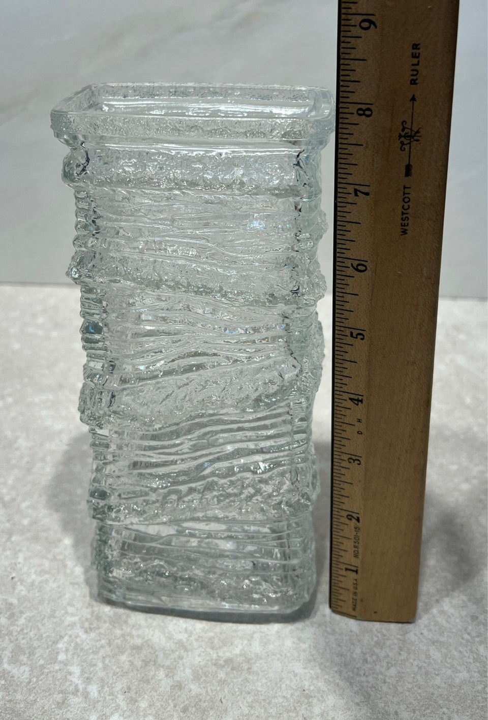 Oberglas Vase