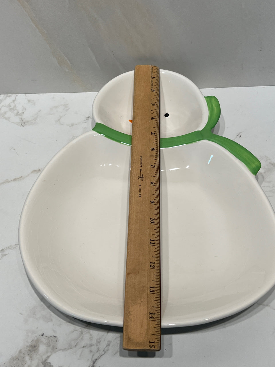 Snowman Dish