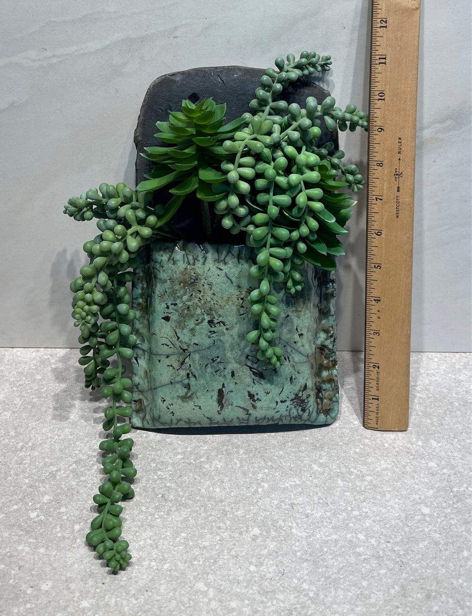 Wall Pockets with Greens