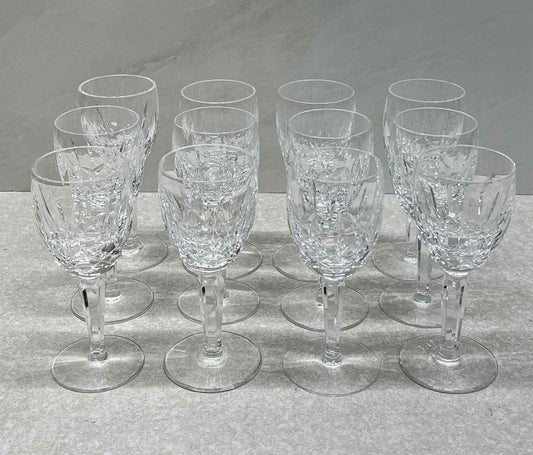 Set of 12 Waterford Glasses