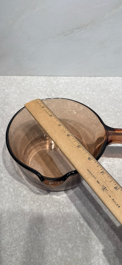 Covered Vision Ware Sauce Pot