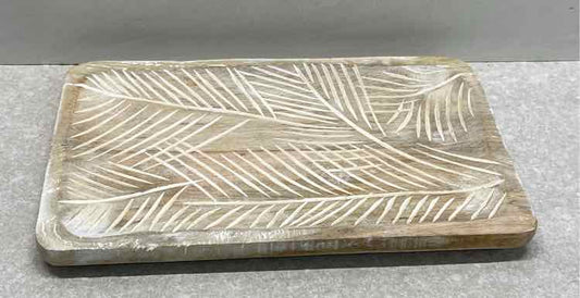 Carved Fern Tray