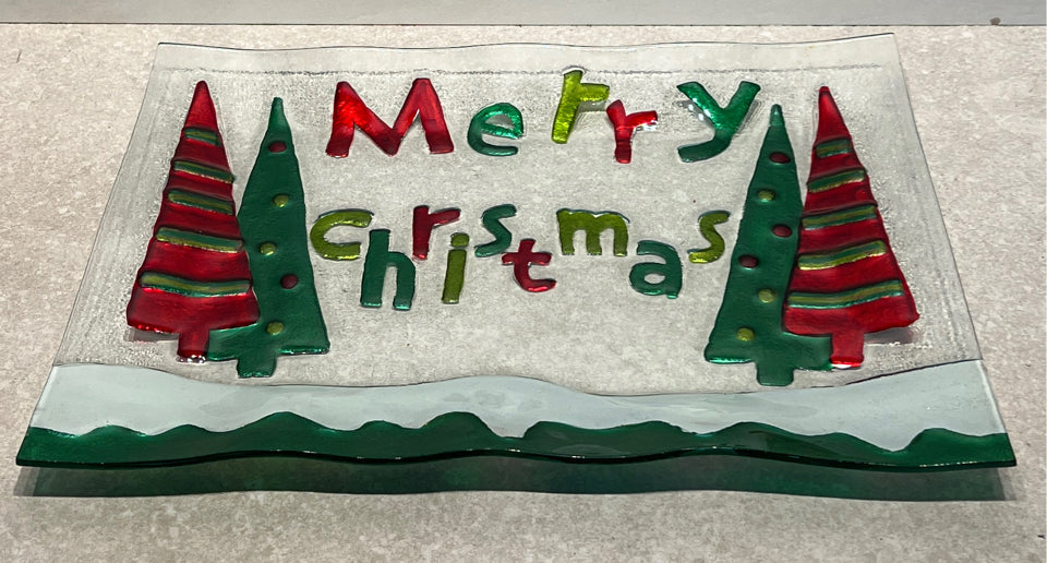 Merry Christmas Tray