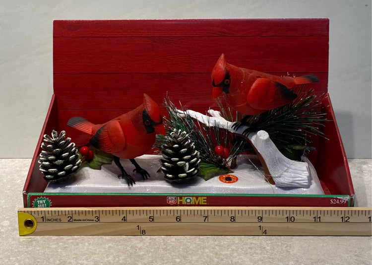 Singing Cardinals On Bench