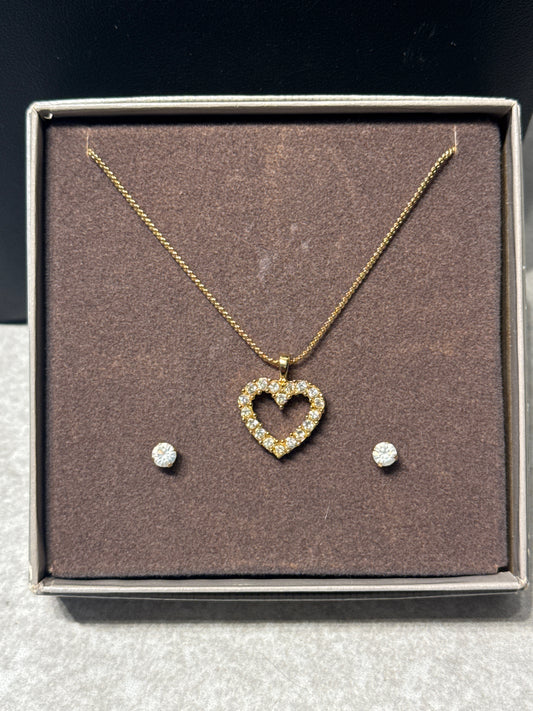 Necklace And Earrings