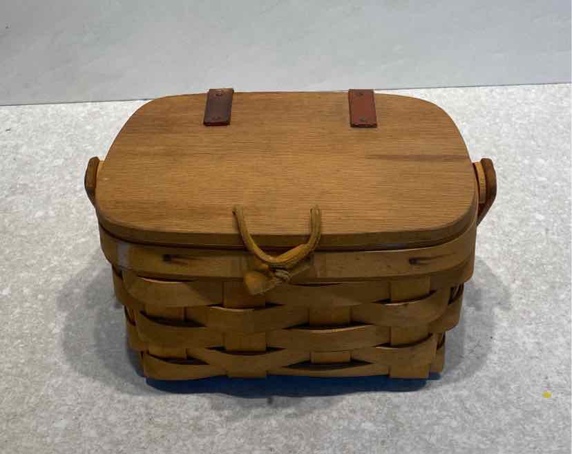 Covered Longaberger Basket