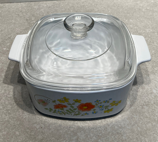 Covered Corning Ware