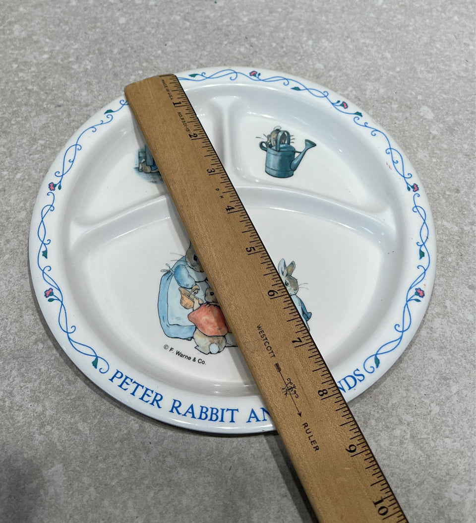Peter Rabbit Plastic Plate