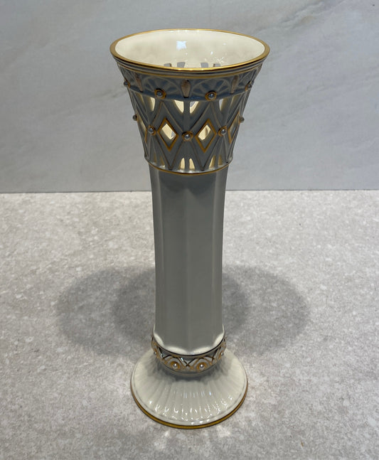 Lenox Florentine and Pearl Vase