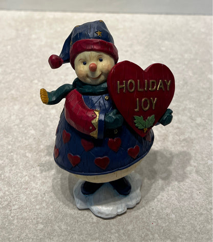 Folk Art Snowman